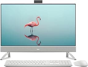 Dell Inspiron 27" Touchscreen All-in-One Desktop PC for Work & Entertainment - Intel 10-Core 7-150U,64GB DDR4 RAM, 4TB SSD, NVIDIA MX570A, Windows 11 Pro, Rigesi