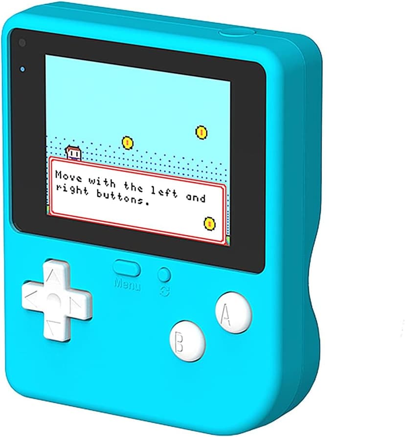ELECFREAKS Retro Coding Arcade for Microsoft Makecode DIY Programmable Handheld Game Console Suitable for STEM Education, Kid Game Programming Learning Machine Supports Block Programming and Python