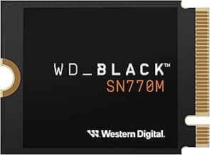 WD_BLACK 1TB SN770M M.2 2230 NVMe SSD for Handheld Gaming Devices, Speeds up to 5,150MB/s, TLC 3D NAND, Great for Steam Deck and Microsoft Surface - WDBDNH0010BBK-WRSN