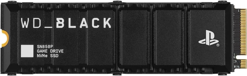 WD_BLACK 8TB SN850P NVMe M.2 SSD Officially Licensed Storage Expansion for PS5 Consoles, up to 7200MB/s, with heatsink - WDBBYV0080BNC-WRSN