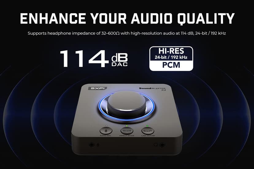 Creative Labs 272791 So 70sb181500000 Sound Blaster X4 Retail