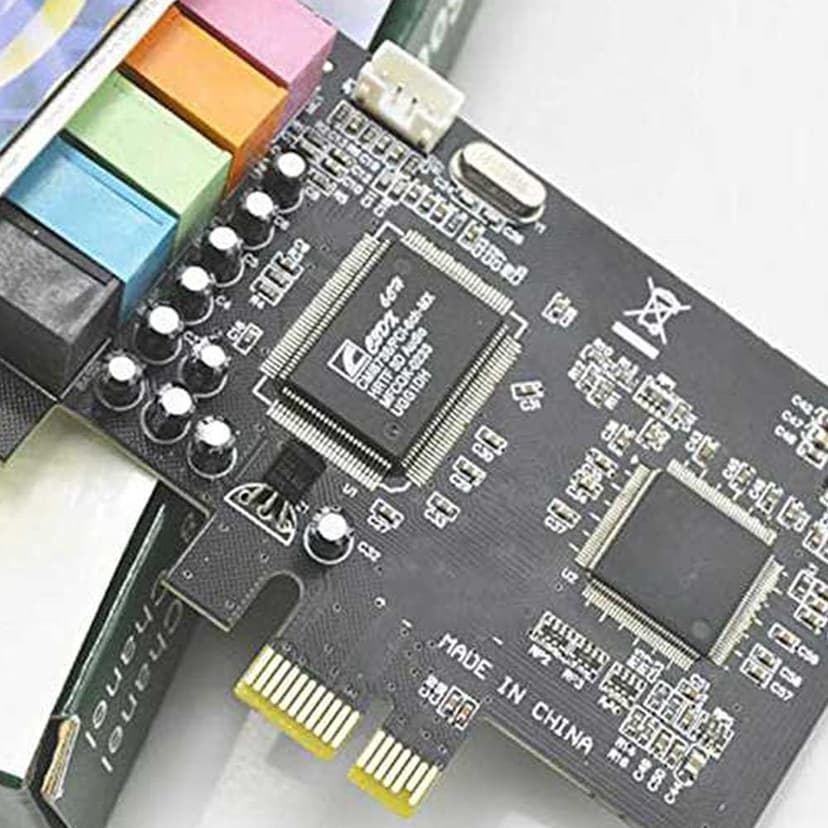 5.1 Internal Sound Card for Windows 10 with Low Profile Bracket, 3D Stereo PCI-E, CMI8738 Chip 32/64 Bit Sound Card PCI, Photo color (500154344)