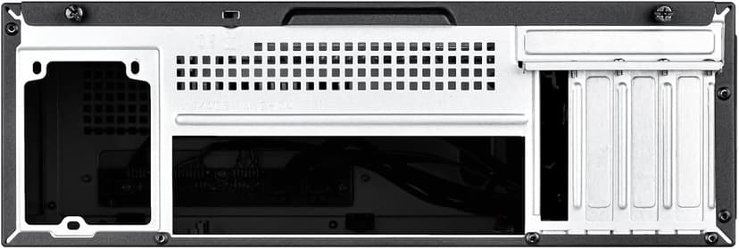 SilverStone Technology Milo 11 Slim & Compact Micro-ATX enclousre for Office or Home Theater, Requires TFX PSU (Sold Separately), SST-ML11B