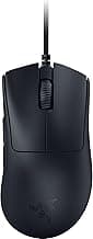Razer DeathAdder V3 Wired Gaming Mouse: 59g Ultra Lightweight - Focus Pro 30K Optical Sensor - Fast Optical Switches Gen-3-8K Hz HyperPolling-6 Programmable Buttons -Ergonomic -Speedflex Cable- Black