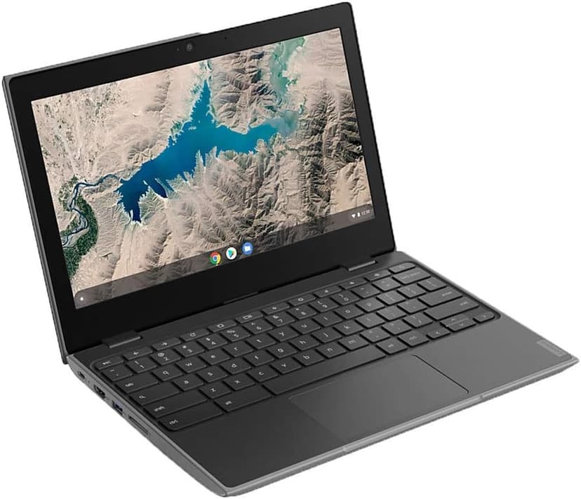 Lenovo 100E Chromebook 2ND Gen Laptop, 11.6" HD (1366 X 768) Display, MediaTek MT8173C Processor, 4GB LPDDR3 RAM, 16GB eMMC TLC SSD, Powervr GX6250, Chrome OS, 81QB000AUS, Black