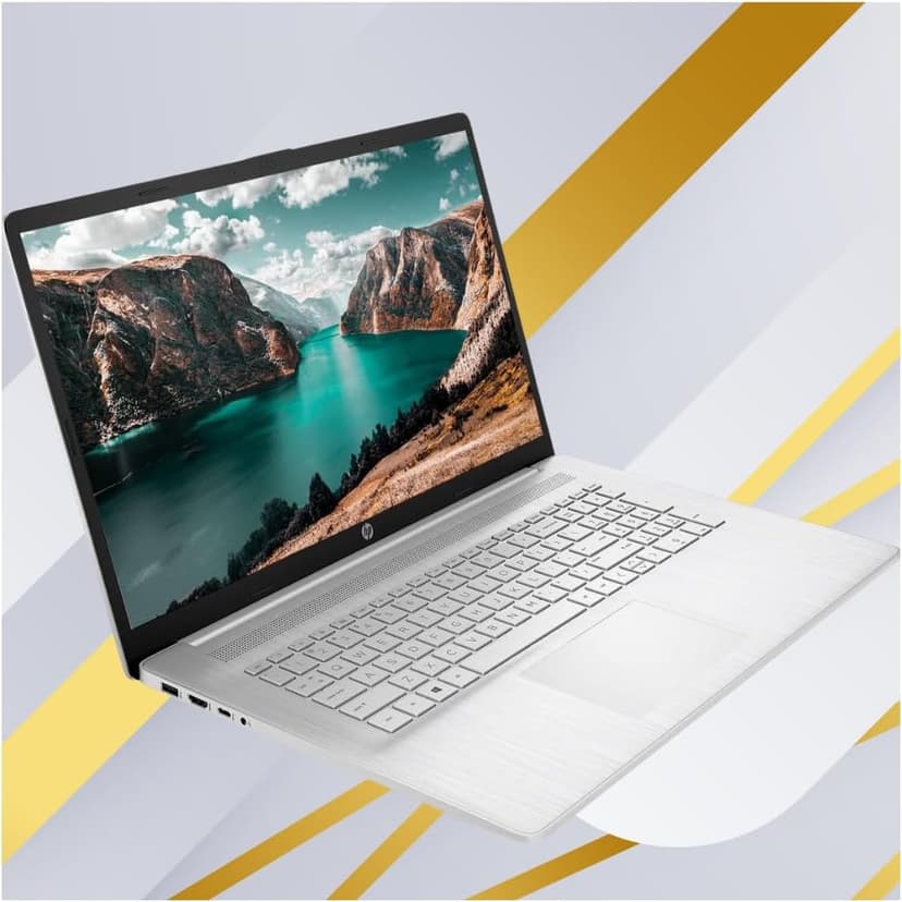 HP 17 Laptop, 17.3" HD+ Touchscreen, Intel Core i7-1255U Processor, 32GB RAM, 2TB SSD, Webcam, HDMI, Backlit Keyboard, Wi-Fi, Windows 11 Home, Silver