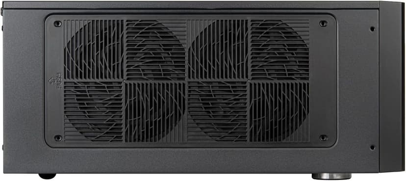 SilverStone Technology Grandia 11 Compact ATX Home Theater PC (HTPC) case with 240mm Radiator Support, SST-GD11B