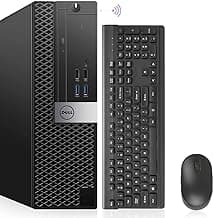 Dell Desktop Computer Windows 11 Pro OptiPlex 7040 i7 Refurbished Small Form Factor PC, i7-6700 3.40GHz,32GB Ram DDR4 New 1TB M.2 NVMe SSD,AX210 Built-in WiFi 6E, HDMI 3 Monitor Support (Renewed)