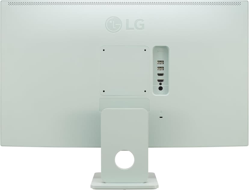 LG 27SR50F-G Smart Monitor 27-Inch FHD (1920x1080) IPS Display, webOS 23, HDR 10, x2 Built-in Speakers, AirPlay 2, Screen Share, Bluetooth, ThinQ App, Remote Control, Green