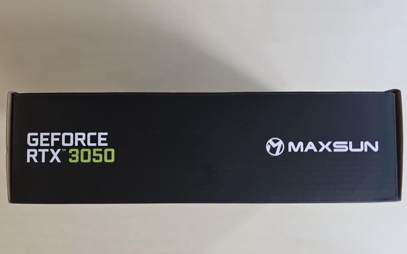 maxsun GeForce RTX 3050 6GB Graphics Cards GDDR6 Video Graphics Card GPU for Gaming PC Mini Small Form Factor SSF Slim Low Profile Design PCI Express 4.0, HDMI 2.1, DisplayPort 1.4a