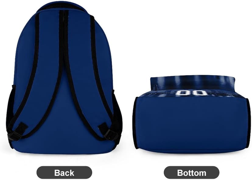 Custom Backpack For Kids Fashion Hockey City Skyline Design Personalized School Bag Best Hockey Fans Gift for Boy Girl