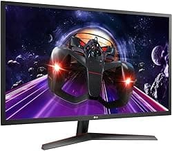 LG 24MP60G-B 24" Full HD (1920 x 1080) IPS Monitor with AMD FreeSync and 1ms MBR Response Time, and 3-Side Virtually Borderless Design - Black