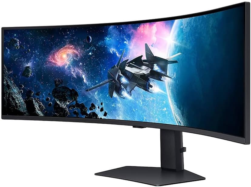 SAMSUNG LS49CG954E 49 inch Odyssey G9 G95C DQHD 240Hz 1ms(GtG) DisplayHDR 1000 Curved Gaming Monitor (Renewed) Bundle with 2 YR CPS Enhanced Protection Pack