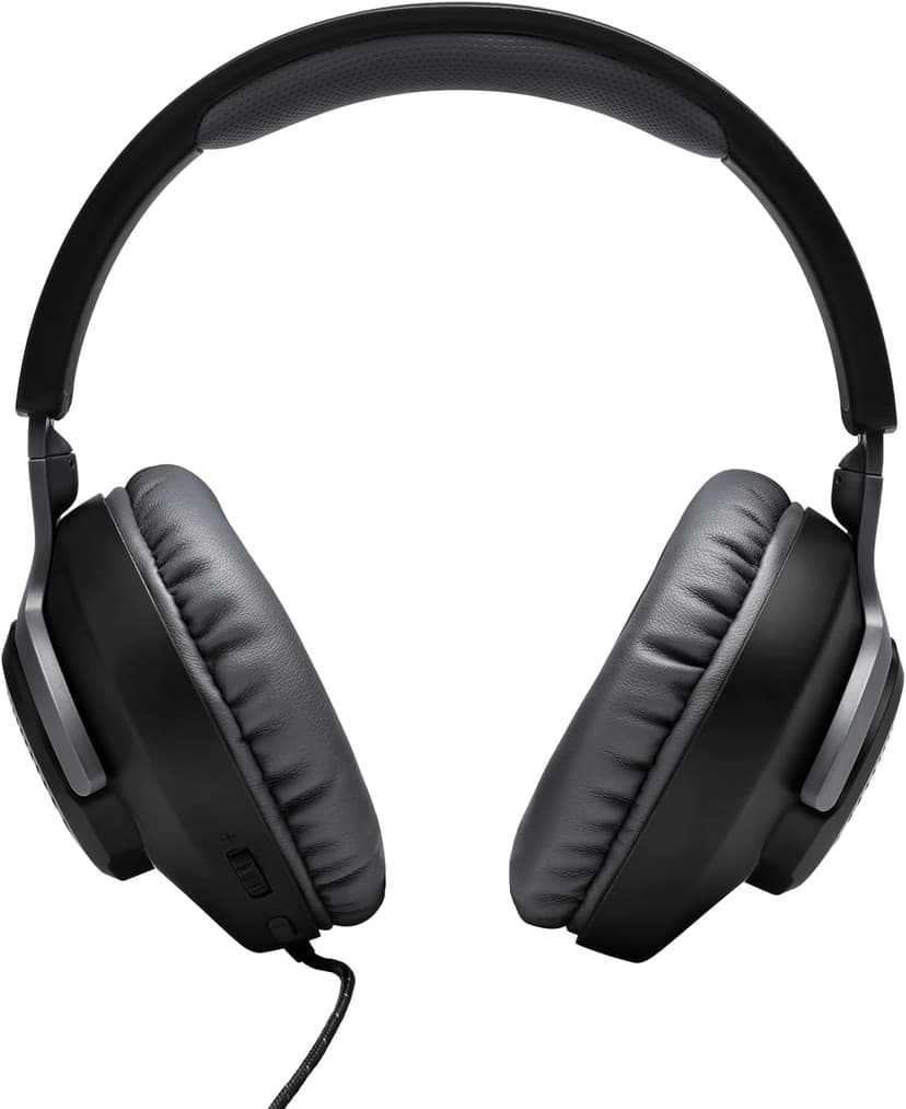 JBL Quantum 100 - Wired Over-Ear Gaming Headphones - Black, Large