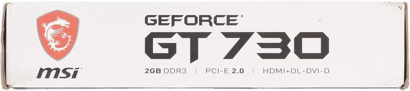 MSI N730K-2GD3H/LPV1 NVIDIA GeForce GT 730 2 GB GDDR3