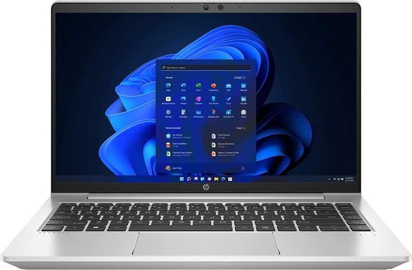 HP 2025 Latest 22 inch All-in-One Desktop Computer • FHD Display • Intel CPU • Microsoft Office Trial • USB-C • White KB & Mouse • WOWPC Recovery USB • Windows 11 (16GB RAM | 256GB SSD)