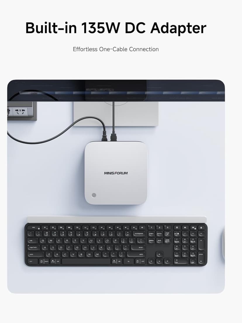 MINISFORUM Mini PC AI X1 Pro AMD Ryzen AI 9 HX370(12 Cores/24 Threads, up to 5.1GHz)&AMD Radeon 890M Mini Gaming Computer,32GB DDR5 1TB PCIe 4.0 SSD, 8K Quad Display,Dual 2.5 LAN/WiFi 7/BT5.4/Oculink
