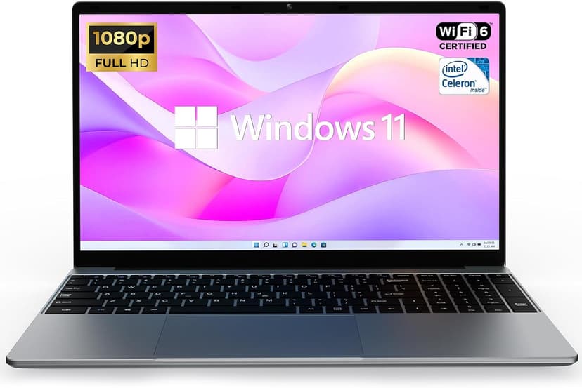 ApoloSign Laptop, 12GB RAM, 512GB SSD, 15.6" Full HD Notebook, Expandable to 1TB, Intel N5095 Processor, Dual-Band WiFi, 178° Viewing Angle, Dual Speakers