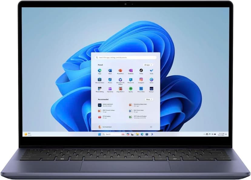 Dell Inspiron 14 2-in-1 Laptop, 14" FHD TouchScreen Display, AMD Ryzen 5-8640HS(Up to 4.9Hz), 16GB DDR5, 1TB PCIe SSD, Backlit KB, FP Reader, SD Card Reader, WiFi 6E, HDMI, USB-C, PDG HDMI, Win 11 Pro