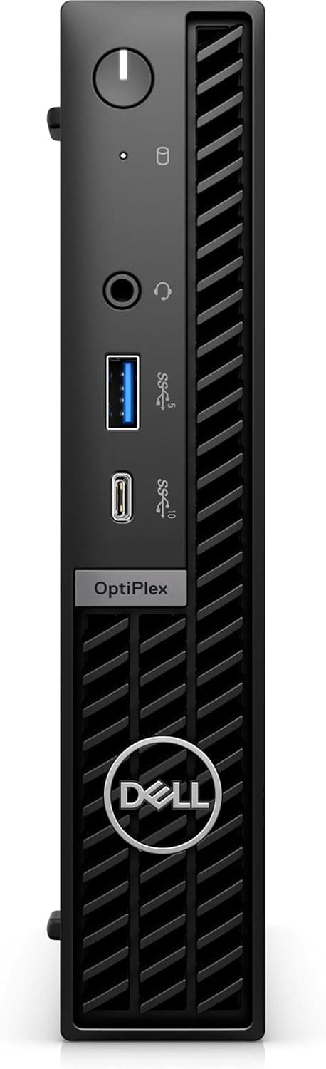 Dell OptiPlex 7020 MFF Business Desktop Computer, 7000 Micro Form Factor Mini, Intel Hexa-Core i5-12500T (Beat i7-11700T), 32GB DDR5 RAM, 1TB PCIe SSD, WiFi 6E, HDMI + 2 DisplayPorts, Windows 11 Pro