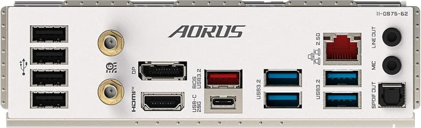 GIGABYTE Z790M AORUS Elite AX ICE LGA 1700 Intel Z790 M-ATX Motherboard with DDR5, Triple M.2, PCIe 5.0, USB 3.2 Gen2X2 Type-C, Intel Wi-Fi 6E, 2.5GbE LAN, Q-Flash Plus, EZ-Latch Plus