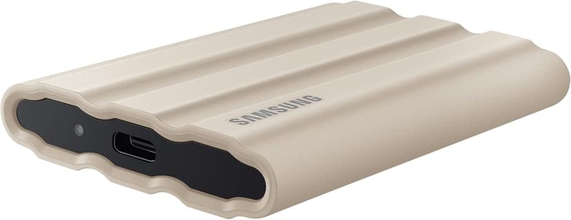 Samsung T7 Shield Portable External Solid State Drive USB 3.2 1TB, IP65 Water Resistant, Compatible with PC/Mac/Android/Gaming Consoles (MUPE1T0K/AM), Beige