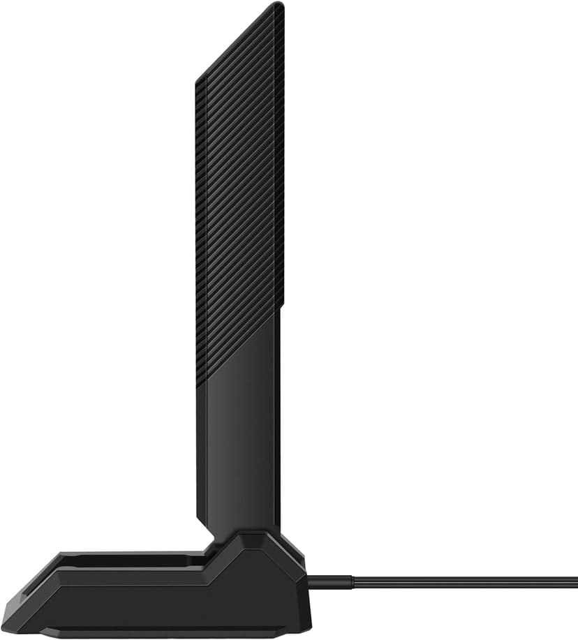 External WiFi 6 6E Tri-Band Antenna 6GHz 5.8GHz 2.4GHz Magnetic Base Replacement Antenna for PC Desktop Computer Asus Rog Strix Gigabyte Aorus Gaming WiFi Motherboard Card, Slinkdsco