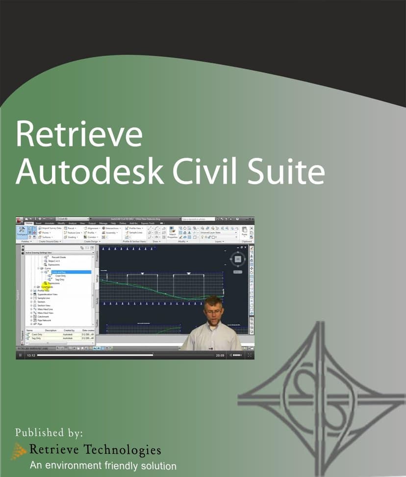 Retrieve Autodesk Civil Suite Training for PC [Download]