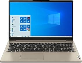 Lenovo 2023 IdeaPad 3 15.6" FHD Laptop Intel 2-Core i3-1115G4 Intel UHD Graphics 12GB RAM DDR4 256GB NVMe SSD WiFi AC Bluetooth Webcam HDMI Card Reader Sand Windows 11 Home w/ 32GB USB