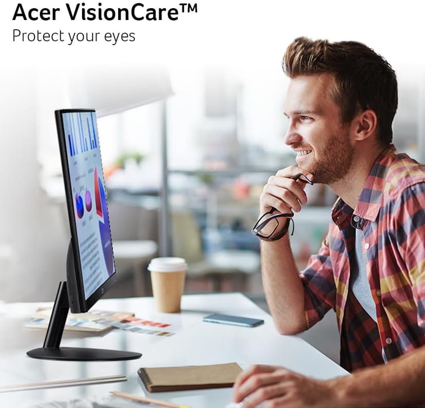 Acer SB272U Ebiip 27" WQHD 2560x1440 IPS Zero-Frame Gaming Office Monitor | AMD FreeSync Technology | Ultrathin Stylish Design | 100Hz | 1ms VRB | Low Blue Light | Display Port & 2 x HDMI 2.0 Ports