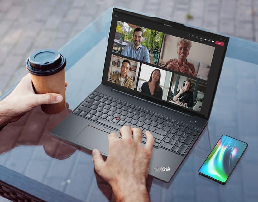 Lenovo ThinkPad E16 Business Laptop (16" FHD+ Anti-Glare, Intel 10-Core i7-1355U, 40GB RAM, 1TB SSD), Backlit, Fingerprint, 1080p Webcam w/Shutter, Thunderbolt 4, Ethernet, Win 11 Pro w/ AI Copilot