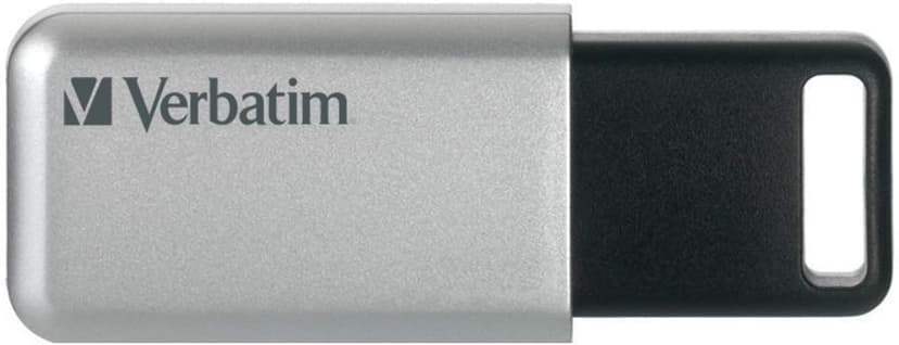 Verbatim 16GB Store'n' Go Secure Pro USB 3.0 Flash Drive with AES 256 Hardware Encryption - Silver