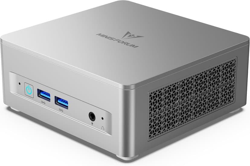 MINISFORUM UM750L Slim Mini PC, AMD Ryzen 5 7545U Mini Computer(6C/12T, Up to 4.9GHz), 32GB LPDDR5 RAM & 1TB PCIe 4.0 SSD, HDMI/DP/USB4, 4 x USB Type A,2.5G LAN,WIFI6E/BT5.3