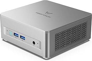 MINISFORUM UM750L Slim Mini PC, AMD Ryzen 5 7545U Mini Computer(6C/12T, Up to 4.9GHz), 32GB LPDDR5 RAM & 1TB PCIe 4.0 SSD, HDMI/DP/USB4, 4 x USB Type A,2.5G LAN,WIFI6E/BT5.3