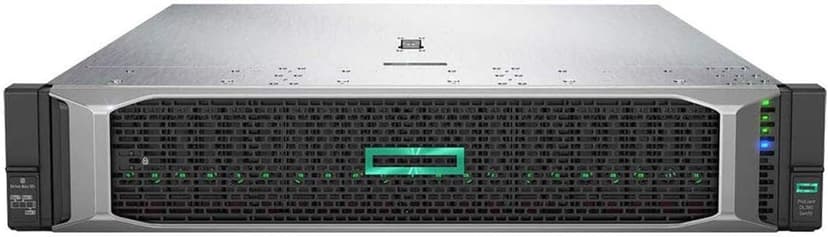 HPE ProLiant DL380 Gen10 2U Rack Server Bundle with Dual Xeon 6130 2.10 GHz, 256GB DDR4 Memory, 7.68TB Enterprise SSD Storage, RAID, Dual Power, iLO, Rail Kit