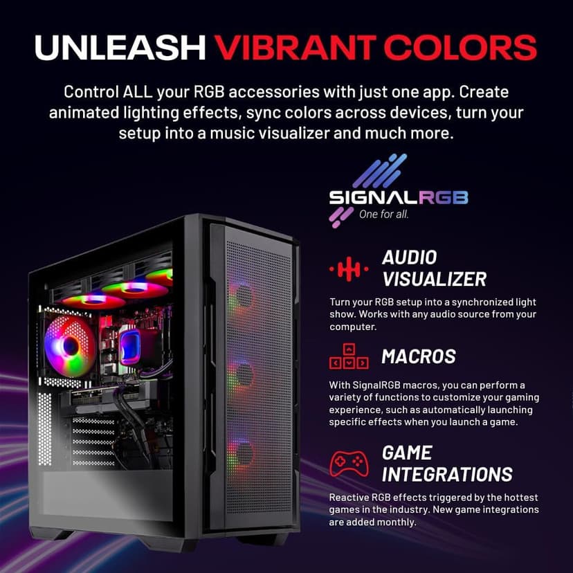 Skytech Rampage Gaming PC Desktop, Ryzen 7 9700X 3.8 GHz (5.5GHz Turbo Boost), NVIDIA RTX 5070 Ti 16GB GDDR7, 1TB Gen4 SSD, 32GB DDR5 RAM 5600 RGB, 850W Gold PSU, 360mm ARGB AIO, Wi-Fi, Win 11