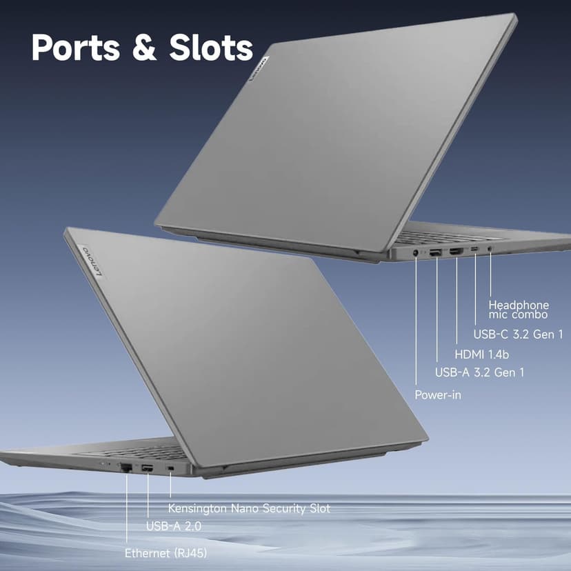 Lenovo V15 Business Laptop | 15.6" FHD Anti-Glare | Intel Core i7-13620H | 24GB RAM | 1TB SSD | HDMI | Numeric Keypad | Webcam | Wi-Fi 6 | Windows 11 Pro | Bundle with Thunderobot Wireless Mouse