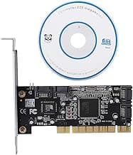 EBTOOLS PCI to 4 Port SATA RAID Card, 1.5Gbps Sil3114 Computer Internal Chipset RAID Controller Card, Support for 98SE/Me/2000/XP/NT 64 bit/Vista/Linux/Netware OS