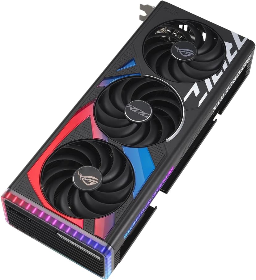 ASUS ROG Strix GeForce RTX 4070 Super OC Edition Gaming Graphics Card (PCIe 4.0, 12GB GDDR6X, DLSS 3, HDMI 2.1a, DisplayPort 1.4a, Massive Vented Backplate, Power Sensing, Aura Sync)