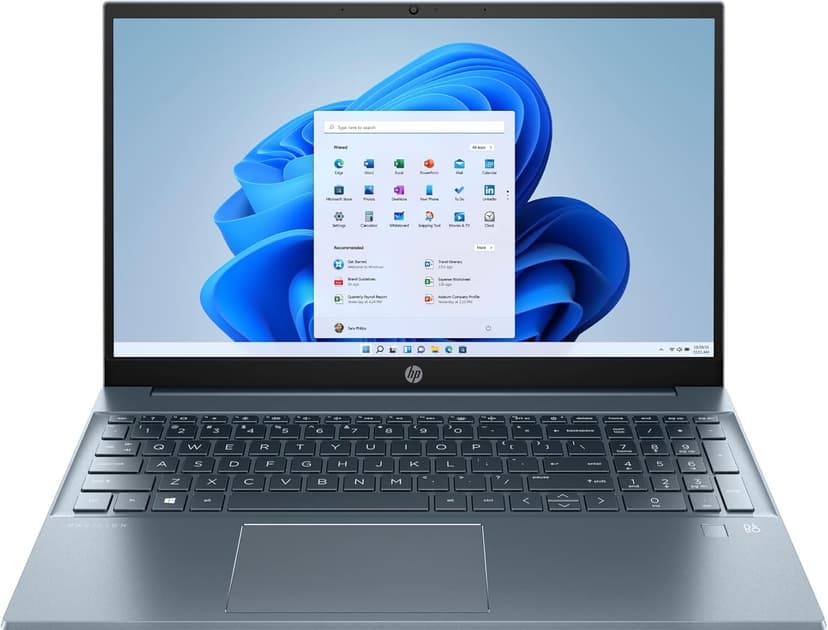 HP 2022 Pavilion 15.6" FHD 1080P IPS Laptop, 8-Core AMD Ryzen 7-5700U(Up to 4.3GHz, Beat i7-1180G7), 32GB RAM, 1TB NVMe SSD, Numpad, HDMI, WiFi, USB-A&C, Fast Charge, Audio by B&O, Win11