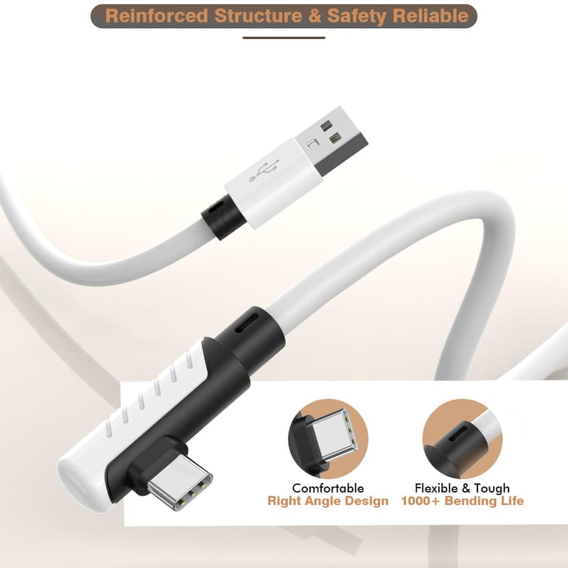 16 Feet Link Cable for Quest 3S,VR Cable Compatible with Meta Quest 3S/Quest 3/Oculus Quest 2/Pico 4 Accessories and PC/Steam VR,16FT USB 3.0 to USB C Link Cable High Speed Data Transfer Link Cord