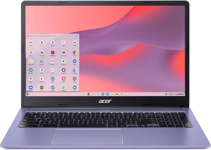 acer Chromebook 315 15.6" FHD, Intel Celeron N4500, 4GB RAM, 128GB Storage (64GB eMMC + 64GB SD Card), Home & Student Laptop, 10-Hr Long Battery Life, Wi-Fi 6, Webcam, Chrome OS, Purple (Renewed)