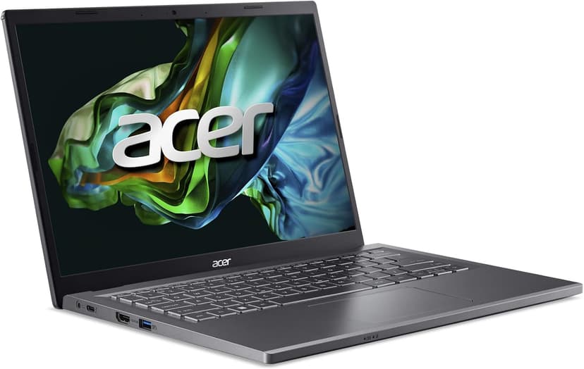 Acer Aspire 5 14 Slim Laptop | 14" WUXGA (1920 x 1200) IPS |Core i5-1335U | Intel Iris Xe Graphics | 8GB LPDDR5 | 512GB Gen 4 SSD | Wi-Fi 6E | USB4/Thunderbolt 4 | Backlit KB | A514-56M-576D, Gray