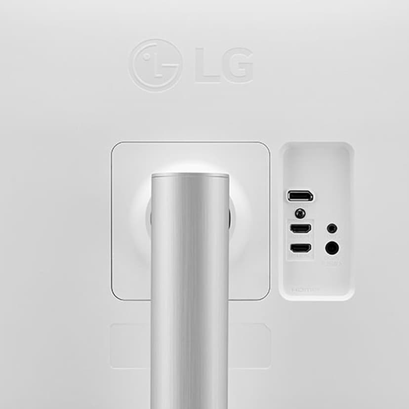 LG 27UP650K-W 27-inch Ultrafine 4K UHD (3840 x 2160) IPS Computer Monitor, 60Hz, 5ms, DisplayHDR 400, Reader Mode, Flicker Safe, HDMI, DisplayPort, Tilt/Height/Pivot Adjustable Stand, White
