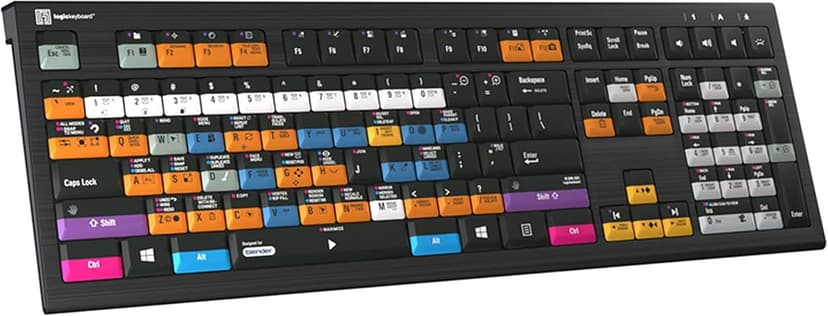Logickeyboard Designed for Blender 3D - PC Astra 2 Keyboard - LKB-BLEN-A2PC-US