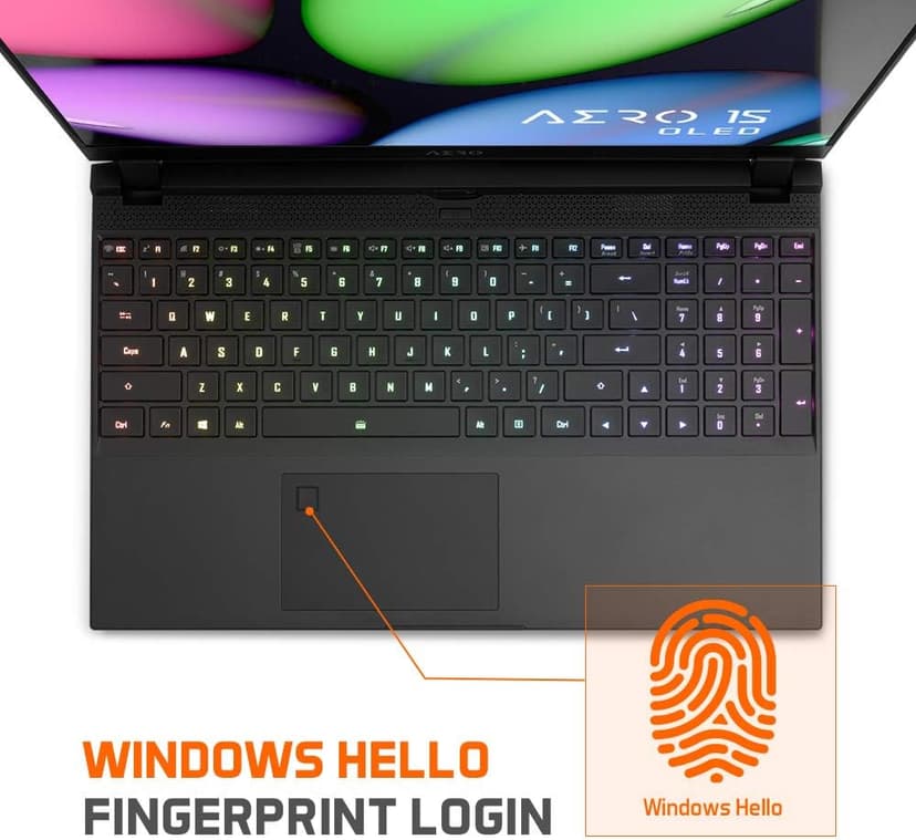 GIGABYTE AERO 15 OLED XA-7US5130SP 15" Thin Bezel Samsung UHD Amoled, i7-9750H, NVIDIA GeForce RTX 2070, Samsung 16GB RAM, 512GB Intel 760P SSD, W10 Pro, RGB KB, 94W Ultra Slim Laptop