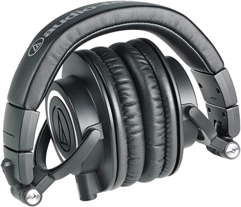 Audio-Technica ATH-M50x Professional Studio Monitor Headphones, Black