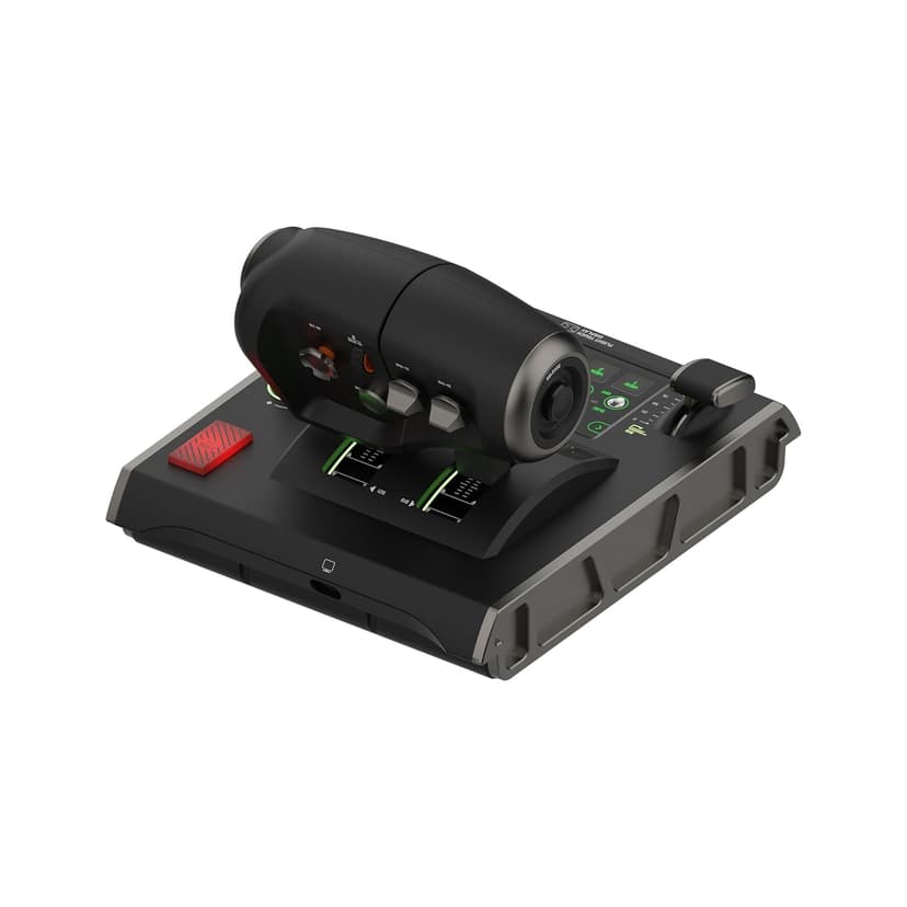 Turtle Beach VelocityOne Flightdeck Universal HOTAS Simulation System Joystick & Throttle for Air & Space Combat Simulation For Windows 10 & 11 PCs – Touch Display & Buttons, 139 Programmable Controls