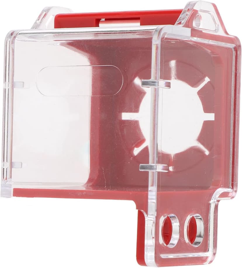Emergency Stop Button Cover Lockout Cover, PC Engineering Plastic for Emergency Stop Buttons, Compatible with Various Switches, Push Button Switch Guard