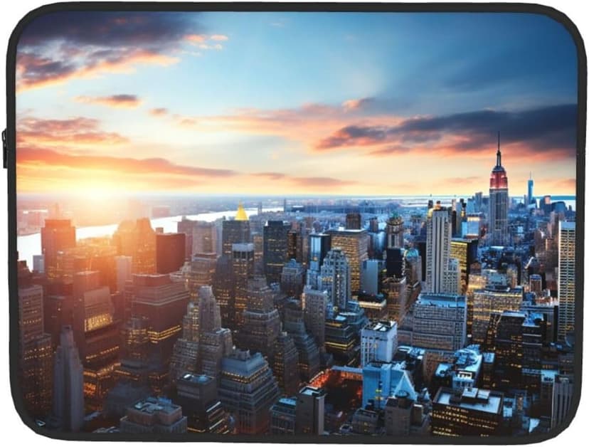 Laptop Case Sleeve New York City Skyline Laptop Bag Computer Carrying Case 12 Inch Laptop Protective Notebook Case Cover